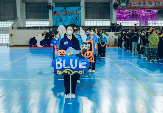 ภาพกิจกรรม  คณะวิทยาศาสตร์และเทคโนโลยี มหาวิทยาลัยราชภัฏกำแพงเพชร  จัดโครงการกีฬาสานสัมพันธ์คณะวิทยาศาสตร์และเทคโนโลยี