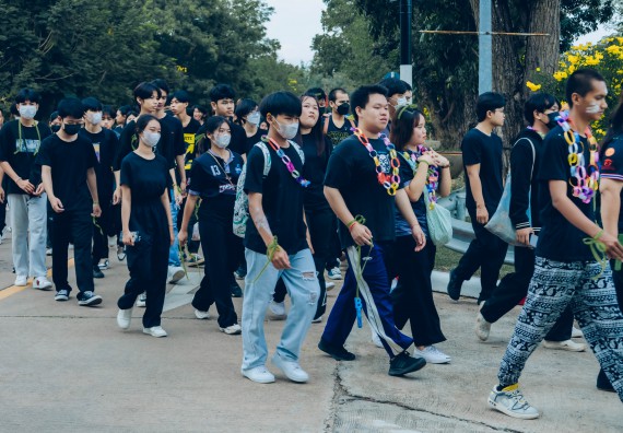 ภาพกิจกรรม  คณะวิทยาศาสตร์และเทคโนโลยี มหาวิทยาลัยราชภัฏกำแพงเพชร  จัดโครงการกีฬาสานสัมพันธ์คณะวิทยาศาสตร์และเทคโนโลยี