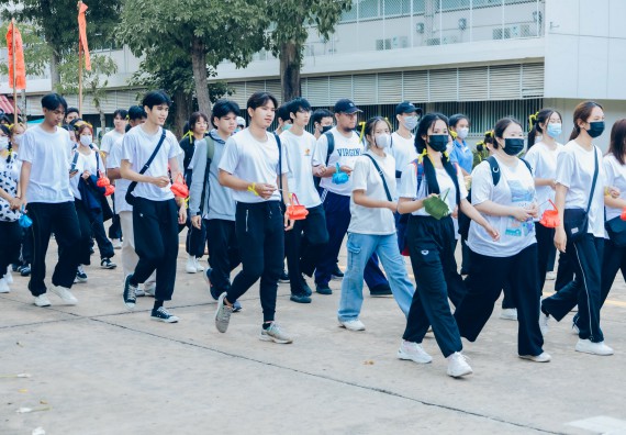 ภาพกิจกรรม  คณะวิทยาศาสตร์และเทคโนโลยี มหาวิทยาลัยราชภัฏกำแพงเพชร  จัดโครงการกีฬาสานสัมพันธ์คณะวิทยาศาสตร์และเทคโนโลยี