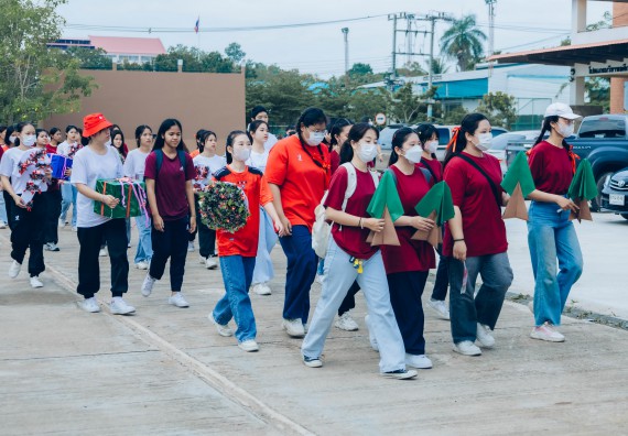 ภาพกิจกรรม  คณะวิทยาศาสตร์และเทคโนโลยี มหาวิทยาลัยราชภัฏกำแพงเพชร  จัดโครงการกีฬาสานสัมพันธ์คณะวิทยาศาสตร์และเทคโนโลยี