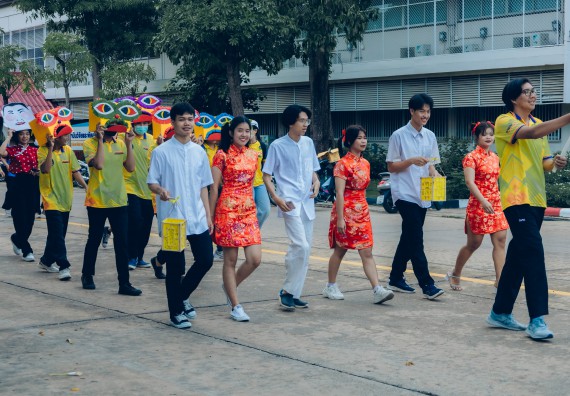 ภาพกิจกรรม  คณะวิทยาศาสตร์และเทคโนโลยี มหาวิทยาลัยราชภัฏกำแพงเพชร  จัดโครงการกีฬาสานสัมพันธ์คณะวิทยาศาสตร์และเทคโนโลยี