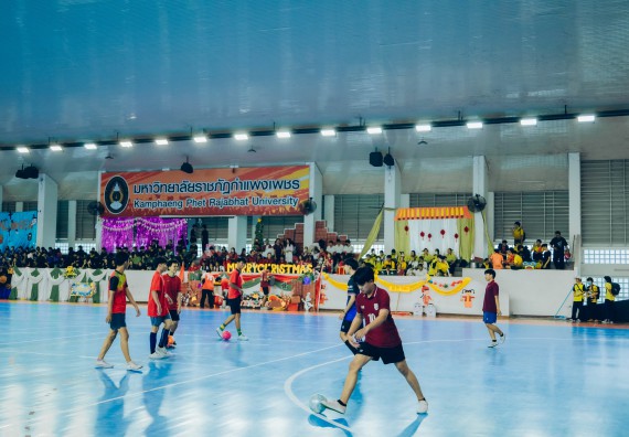 ภาพกิจกรรม  คณะวิทยาศาสตร์และเทคโนโลยี มหาวิทยาลัยราชภัฏกำแพงเพชร  จัดโครงการกีฬาสานสัมพันธ์คณะวิทยาศาสตร์และเทคโนโลยี