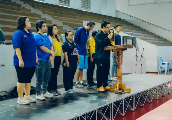 ภาพกิจกรรม  คณะวิทยาศาสตร์และเทคโนโลยี มหาวิทยาลัยราชภัฏกำแพงเพชร  จัดโครงการกีฬาสานสัมพันธ์คณะวิทยาศาสตร์และเทคโนโลยี