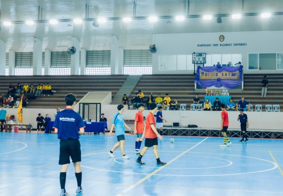 ภาพกิจกรรม  คณะวิทยาศาสตร์และเทคโนโลยี มหาวิทยาลัยราชภัฏกำแพงเพชร  จัดโครงการกีฬาสานสัมพันธ์คณะวิทยาศาสตร์และเทคโนโลยี