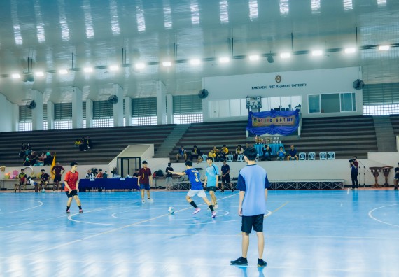 ภาพกิจกรรม  คณะวิทยาศาสตร์และเทคโนโลยี มหาวิทยาลัยราชภัฏกำแพงเพชร  จัดโครงการกีฬาสานสัมพันธ์คณะวิทยาศาสตร์และเทคโนโลยี