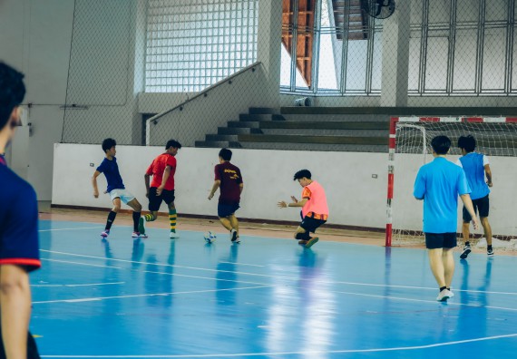 ภาพกิจกรรม  คณะวิทยาศาสตร์และเทคโนโลยี มหาวิทยาลัยราชภัฏกำแพงเพชร  จัดโครงการกีฬาสานสัมพันธ์คณะวิทยาศาสตร์และเทคโนโลยี