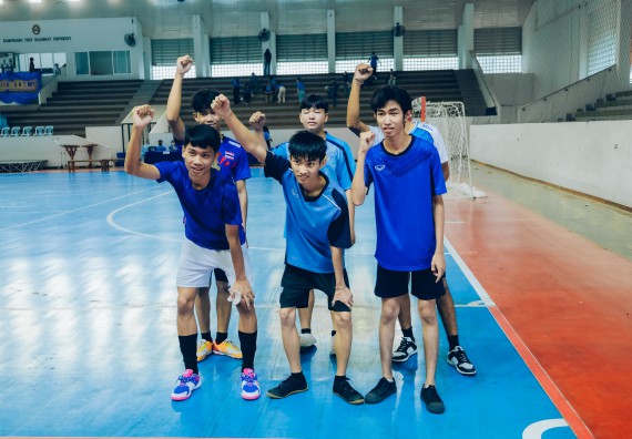 ภาพกิจกรรม  คณะวิทยาศาสตร์และเทคโนโลยี มหาวิทยาลัยราชภัฏกำแพงเพชร  จัดโครงการกีฬาสานสัมพันธ์คณะวิทยาศาสตร์และเทคโนโลยี