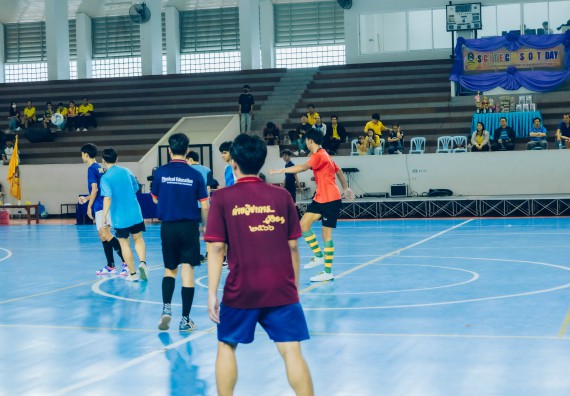 ภาพกิจกรรม  คณะวิทยาศาสตร์และเทคโนโลยี มหาวิทยาลัยราชภัฏกำแพงเพชร  จัดโครงการกีฬาสานสัมพันธ์คณะวิทยาศาสตร์และเทคโนโลยี