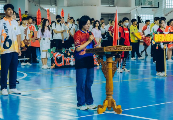 ภาพกิจกรรม  คณะวิทยาศาสตร์และเทคโนโลยี มหาวิทยาลัยราชภัฏกำแพงเพชร  จัดโครงการกีฬาสานสัมพันธ์คณะวิทยาศาสตร์และเทคโนโลยี