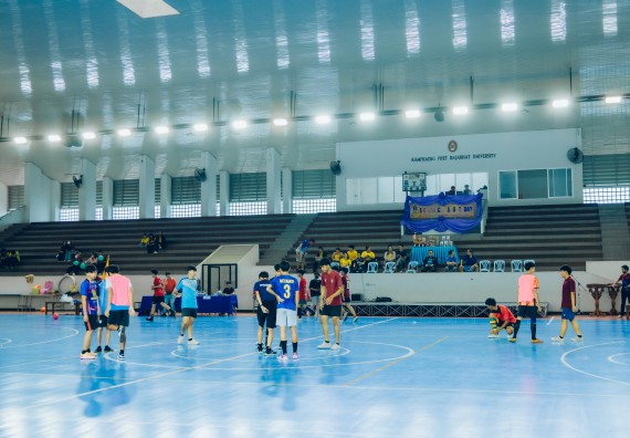 ภาพกิจกรรม  คณะวิทยาศาสตร์และเทคโนโลยี มหาวิทยาลัยราชภัฏกำแพงเพชร  จัดโครงการกีฬาสานสัมพันธ์คณะวิทยาศาสตร์และเทคโนโลยี