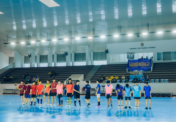 ภาพกิจกรรม  คณะวิทยาศาสตร์และเทคโนโลยี มหาวิทยาลัยราชภัฏกำแพงเพชร  จัดโครงการกีฬาสานสัมพันธ์คณะวิทยาศาสตร์และเทคโนโลยี