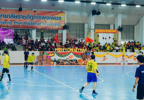 ภาพกิจกรรม  คณะวิทยาศาสตร์และเทคโนโลยี มหาวิทยาลัยราชภัฏกำแพงเพชร  จัดโครงการกีฬาสานสัมพันธ์คณะวิทยาศาสตร์และเทคโนโลยี