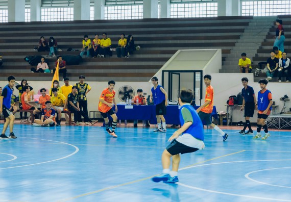 ภาพกิจกรรม  คณะวิทยาศาสตร์และเทคโนโลยี มหาวิทยาลัยราชภัฏกำแพงเพชร  จัดโครงการกีฬาสานสัมพันธ์คณะวิทยาศาสตร์และเทคโนโลยี