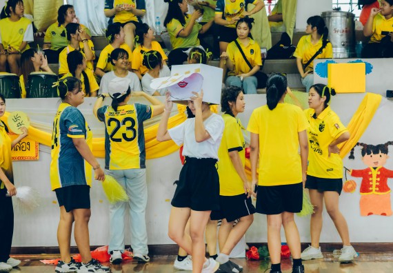 ภาพกิจกรรม  คณะวิทยาศาสตร์และเทคโนโลยี มหาวิทยาลัยราชภัฏกำแพงเพชร  จัดโครงการกีฬาสานสัมพันธ์คณะวิทยาศาสตร์และเทคโนโลยี