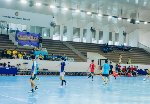 ภาพกิจกรรม  คณะวิทยาศาสตร์และเทคโนโลยี มหาวิทยาลัยราชภัฏกำแพงเพชร  จัดโครงการกีฬาสานสัมพันธ์คณะวิทยาศาสตร์และเทคโนโลยี