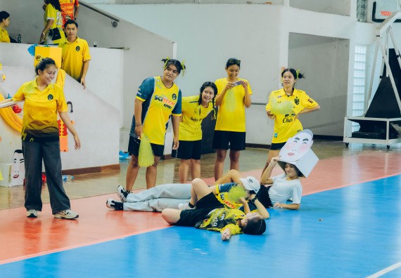 ภาพกิจกรรม  คณะวิทยาศาสตร์และเทคโนโลยี มหาวิทยาลัยราชภัฏกำแพงเพชร  จัดโครงการกีฬาสานสัมพันธ์คณะวิทยาศาสตร์และเทคโนโลยี