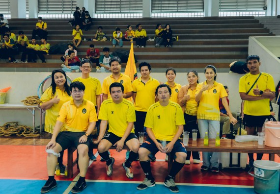 ภาพกิจกรรม  คณะวิทยาศาสตร์และเทคโนโลยี มหาวิทยาลัยราชภัฏกำแพงเพชร  จัดโครงการกีฬาสานสัมพันธ์คณะวิทยาศาสตร์และเทคโนโลยี