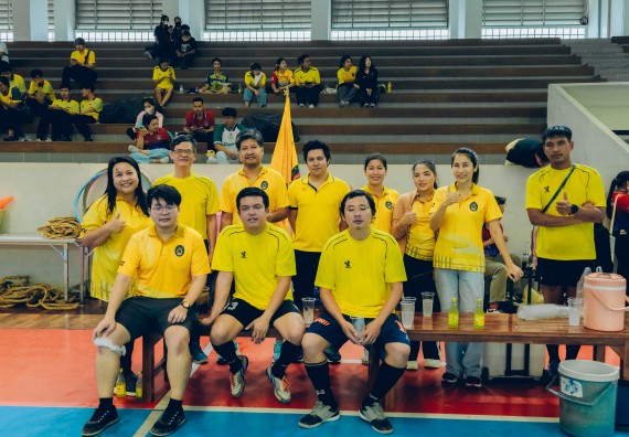 ภาพกิจกรรม  คณะวิทยาศาสตร์และเทคโนโลยี มหาวิทยาลัยราชภัฏกำแพงเพชร  จัดโครงการกีฬาสานสัมพันธ์คณะวิทยาศาสตร์และเทคโนโลยี