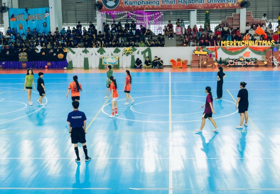 ภาพกิจกรรม  คณะวิทยาศาสตร์และเทคโนโลยี มหาวิทยาลัยราชภัฏกำแพงเพชร  จัดโครงการกีฬาสานสัมพันธ์คณะวิทยาศาสตร์และเทคโนโลยี