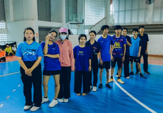 ภาพกิจกรรม  คณะวิทยาศาสตร์และเทคโนโลยี มหาวิทยาลัยราชภัฏกำแพงเพชร  จัดโครงการกีฬาสานสัมพันธ์คณะวิทยาศาสตร์และเทคโนโลยี