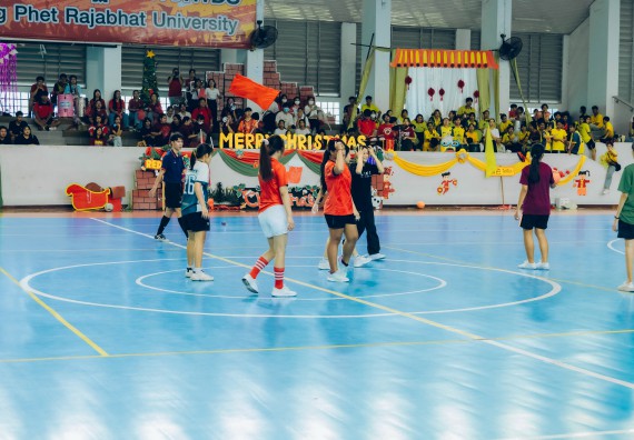 ภาพกิจกรรม  คณะวิทยาศาสตร์และเทคโนโลยี มหาวิทยาลัยราชภัฏกำแพงเพชร  จัดโครงการกีฬาสานสัมพันธ์คณะวิทยาศาสตร์และเทคโนโลยี