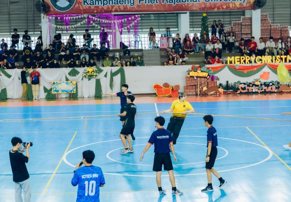 ภาพกิจกรรม  คณะวิทยาศาสตร์และเทคโนโลยี มหาวิทยาลัยราชภัฏกำแพงเพชร  จัดโครงการกีฬาสานสัมพันธ์คณะวิทยาศาสตร์และเทคโนโลยี