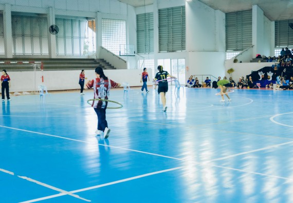 ภาพกิจกรรม  คณะวิทยาศาสตร์และเทคโนโลยี มหาวิทยาลัยราชภัฏกำแพงเพชร  จัดโครงการกีฬาสานสัมพันธ์คณะวิทยาศาสตร์และเทคโนโลยี