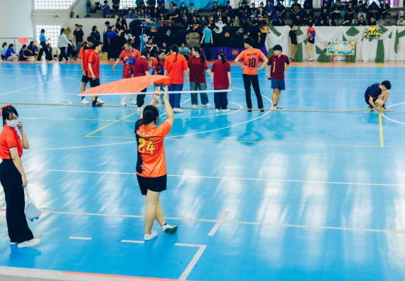 ภาพกิจกรรม  คณะวิทยาศาสตร์และเทคโนโลยี มหาวิทยาลัยราชภัฏกำแพงเพชร  จัดโครงการกีฬาสานสัมพันธ์คณะวิทยาศาสตร์และเทคโนโลยี