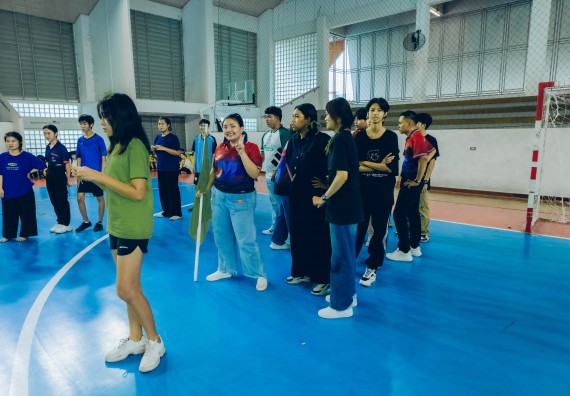 ภาพกิจกรรม  คณะวิทยาศาสตร์และเทคโนโลยี มหาวิทยาลัยราชภัฏกำแพงเพชร  จัดโครงการกีฬาสานสัมพันธ์คณะวิทยาศาสตร์และเทคโนโลยี