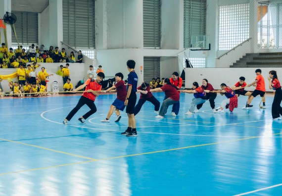 ภาพกิจกรรม  คณะวิทยาศาสตร์และเทคโนโลยี มหาวิทยาลัยราชภัฏกำแพงเพชร  จัดโครงการกีฬาสานสัมพันธ์คณะวิทยาศาสตร์และเทคโนโลยี