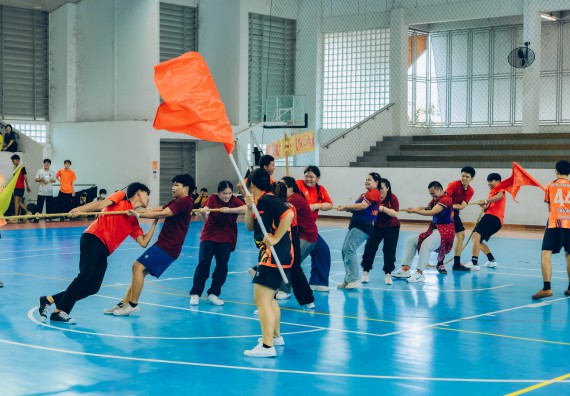 ภาพกิจกรรม  คณะวิทยาศาสตร์และเทคโนโลยี มหาวิทยาลัยราชภัฏกำแพงเพชร  จัดโครงการกีฬาสานสัมพันธ์คณะวิทยาศาสตร์และเทคโนโลยี