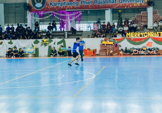 ภาพกิจกรรม  คณะวิทยาศาสตร์และเทคโนโลยี มหาวิทยาลัยราชภัฏกำแพงเพชร  จัดโครงการกีฬาสานสัมพันธ์คณะวิทยาศาสตร์และเทคโนโลยี