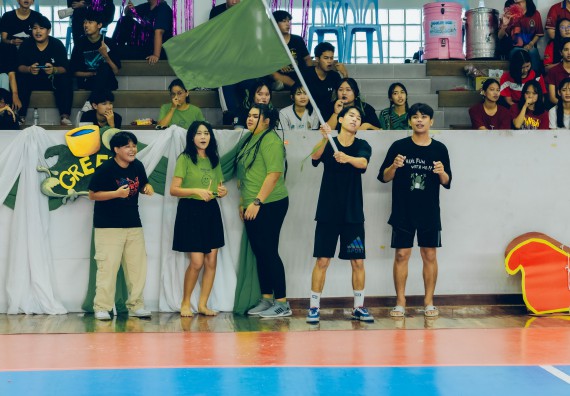 ภาพกิจกรรม  คณะวิทยาศาสตร์และเทคโนโลยี มหาวิทยาลัยราชภัฏกำแพงเพชร  จัดโครงการกีฬาสานสัมพันธ์คณะวิทยาศาสตร์และเทคโนโลยี