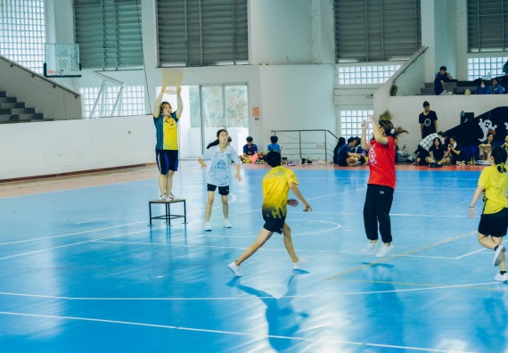 ภาพกิจกรรม  คณะวิทยาศาสตร์และเทคโนโลยี มหาวิทยาลัยราชภัฏกำแพงเพชร  จัดโครงการกีฬาสานสัมพันธ์คณะวิทยาศาสตร์และเทคโนโลยี