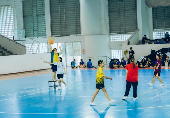 ภาพกิจกรรม  คณะวิทยาศาสตร์และเทคโนโลยี มหาวิทยาลัยราชภัฏกำแพงเพชร  จัดโครงการกีฬาสานสัมพันธ์คณะวิทยาศาสตร์และเทคโนโลยี