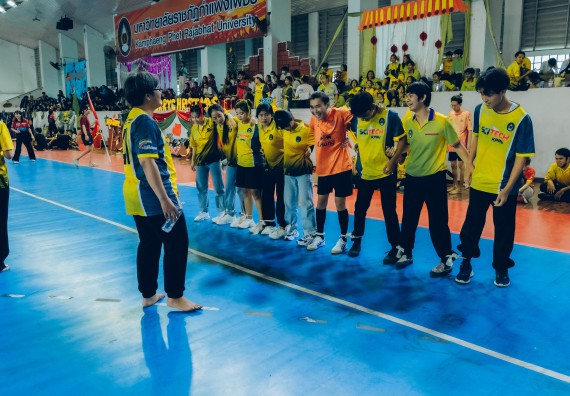 ภาพกิจกรรม  คณะวิทยาศาสตร์และเทคโนโลยี มหาวิทยาลัยราชภัฏกำแพงเพชร  จัดโครงการกีฬาสานสัมพันธ์คณะวิทยาศาสตร์และเทคโนโลยี