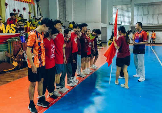 ภาพกิจกรรม  คณะวิทยาศาสตร์และเทคโนโลยี มหาวิทยาลัยราชภัฏกำแพงเพชร  จัดโครงการกีฬาสานสัมพันธ์คณะวิทยาศาสตร์และเทคโนโลยี