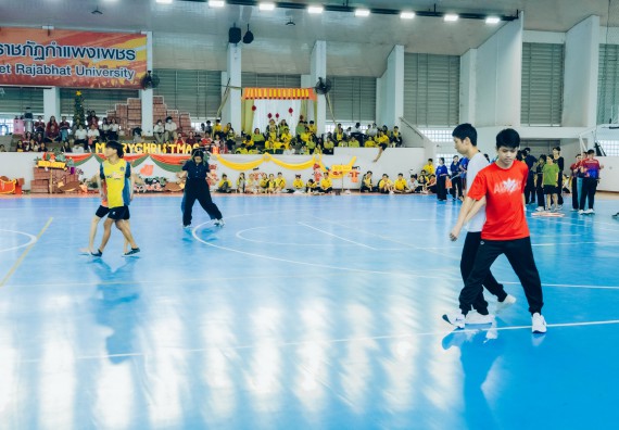 ภาพกิจกรรม  คณะวิทยาศาสตร์และเทคโนโลยี มหาวิทยาลัยราชภัฏกำแพงเพชร  จัดโครงการกีฬาสานสัมพันธ์คณะวิทยาศาสตร์และเทคโนโลยี