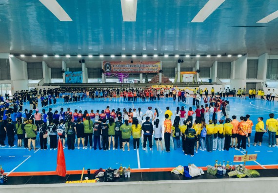 ภาพกิจกรรม  คณะวิทยาศาสตร์และเทคโนโลยี มหาวิทยาลัยราชภัฏกำแพงเพชร  จัดโครงการกีฬาสานสัมพันธ์คณะวิทยาศาสตร์และเทคโนโลยี