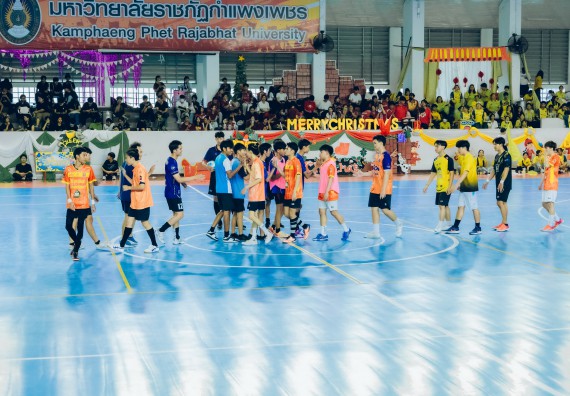 ภาพกิจกรรม  คณะวิทยาศาสตร์และเทคโนโลยี มหาวิทยาลัยราชภัฏกำแพงเพชร  จัดโครงการกีฬาสานสัมพันธ์คณะวิทยาศาสตร์และเทคโนโลยี