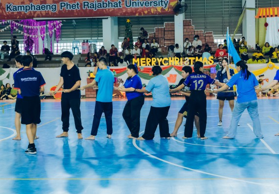 ภาพกิจกรรม  คณะวิทยาศาสตร์และเทคโนโลยี มหาวิทยาลัยราชภัฏกำแพงเพชร  จัดโครงการกีฬาสานสัมพันธ์คณะวิทยาศาสตร์และเทคโนโลยี