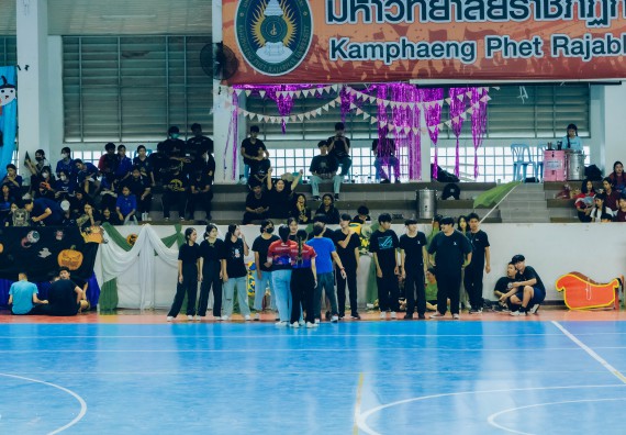 ภาพกิจกรรม  คณะวิทยาศาสตร์และเทคโนโลยี มหาวิทยาลัยราชภัฏกำแพงเพชร  จัดโครงการกีฬาสานสัมพันธ์คณะวิทยาศาสตร์และเทคโนโลยี