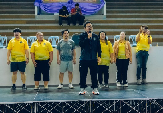 ภาพกิจกรรม  คณะวิทยาศาสตร์และเทคโนโลยี มหาวิทยาลัยราชภัฏกำแพงเพชร  จัดโครงการกีฬาสานสัมพันธ์คณะวิทยาศาสตร์และเทคโนโลยี