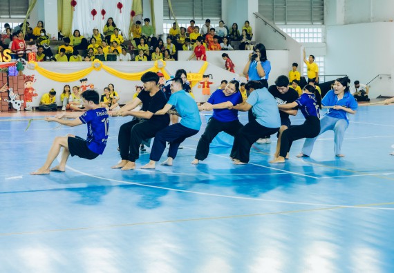 ภาพกิจกรรม  คณะวิทยาศาสตร์และเทคโนโลยี มหาวิทยาลัยราชภัฏกำแพงเพชร  จัดโครงการกีฬาสานสัมพันธ์คณะวิทยาศาสตร์และเทคโนโลยี