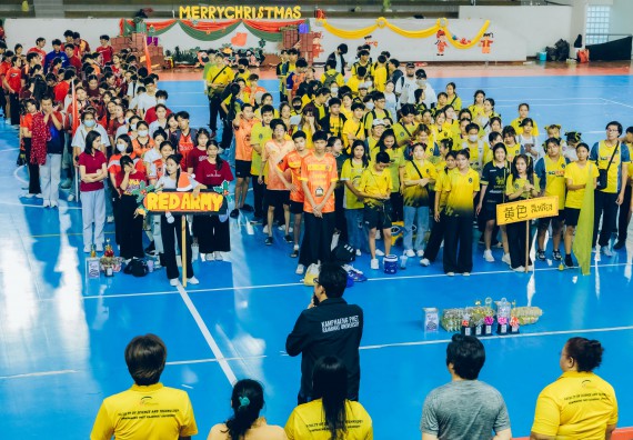 ภาพกิจกรรม  คณะวิทยาศาสตร์และเทคโนโลยี มหาวิทยาลัยราชภัฏกำแพงเพชร  จัดโครงการกีฬาสานสัมพันธ์คณะวิทยาศาสตร์และเทคโนโลยี