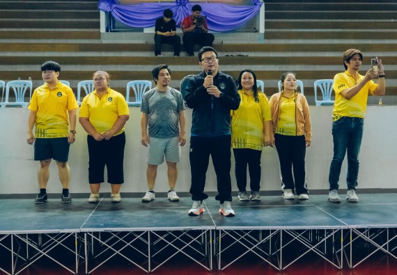 ภาพกิจกรรม  คณะวิทยาศาสตร์และเทคโนโลยี มหาวิทยาลัยราชภัฏกำแพงเพชร  จัดโครงการกีฬาสานสัมพันธ์คณะวิทยาศาสตร์และเทคโนโลยี