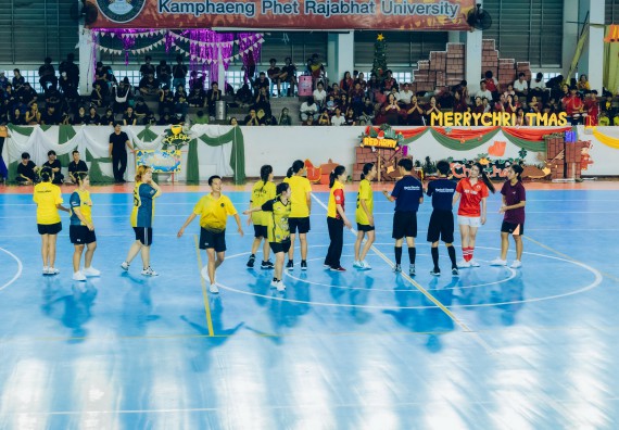 ภาพกิจกรรม  คณะวิทยาศาสตร์และเทคโนโลยี มหาวิทยาลัยราชภัฏกำแพงเพชร  จัดโครงการกีฬาสานสัมพันธ์คณะวิทยาศาสตร์และเทคโนโลยี