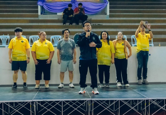 ภาพกิจกรรม  คณะวิทยาศาสตร์และเทคโนโลยี มหาวิทยาลัยราชภัฏกำแพงเพชร  จัดโครงการกีฬาสานสัมพันธ์คณะวิทยาศาสตร์และเทคโนโลยี