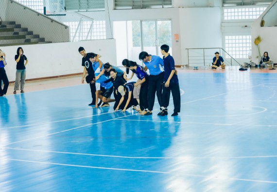 ภาพกิจกรรม  คณะวิทยาศาสตร์และเทคโนโลยี มหาวิทยาลัยราชภัฏกำแพงเพชร  จัดโครงการกีฬาสานสัมพันธ์คณะวิทยาศาสตร์และเทคโนโลยี