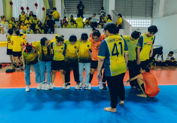 ภาพกิจกรรม  คณะวิทยาศาสตร์และเทคโนโลยี มหาวิทยาลัยราชภัฏกำแพงเพชร  จัดโครงการกีฬาสานสัมพันธ์คณะวิทยาศาสตร์และเทคโนโลยี